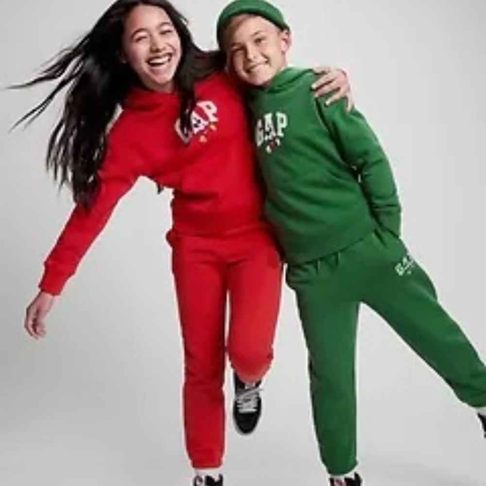 GAP Red Polar Pockets Sweatpants Pants